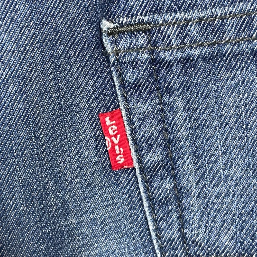 Levi's 569 Loose Straight Jeans Mens 38x32 Blue‎ Relaxed Fit Denim